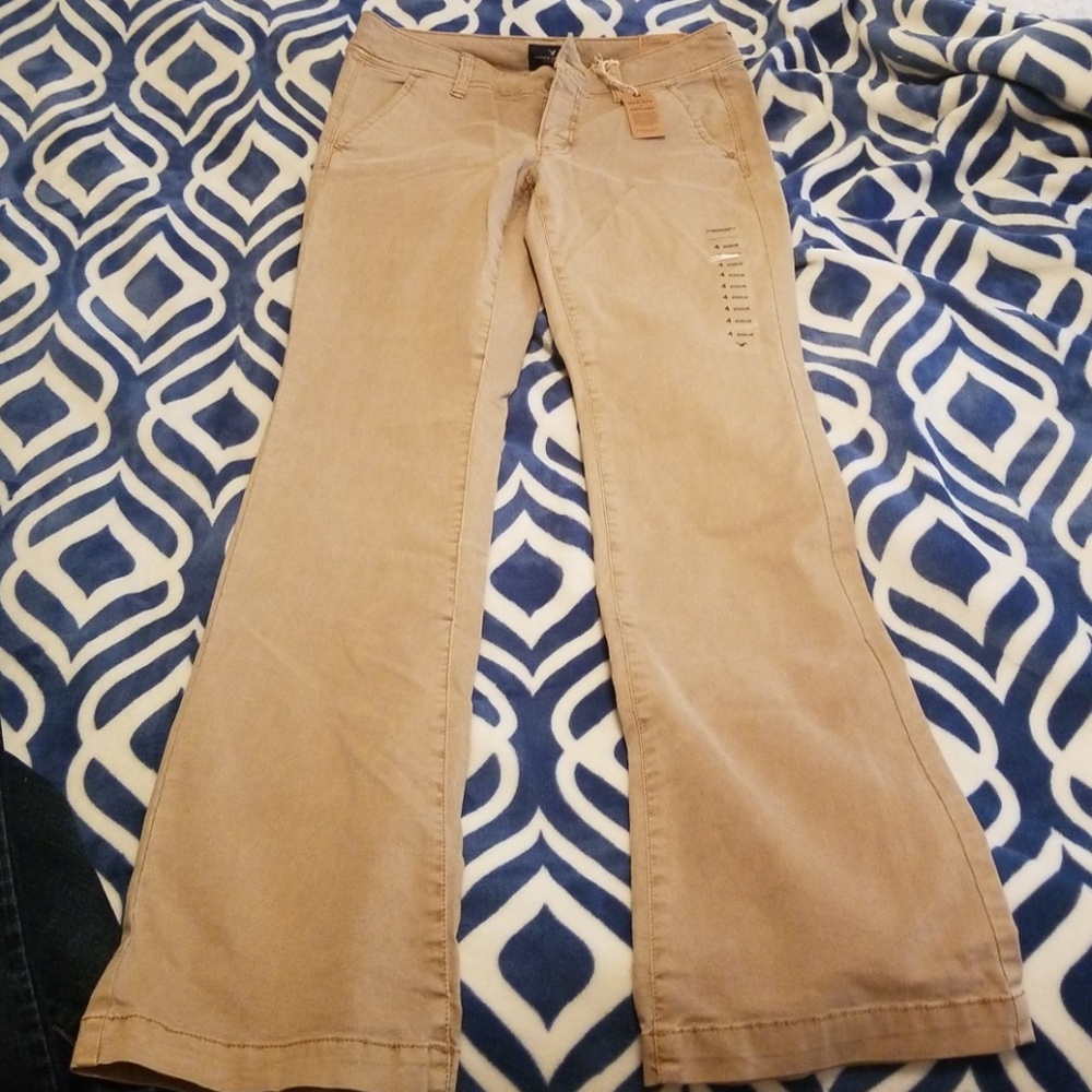 American Eagle khakis.